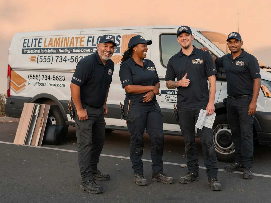 Laminate flooring installation company in Ansonia, OH